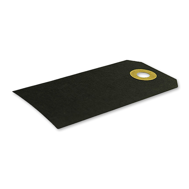 Sorte Manilamrker 25 stk 40 x 80 mm