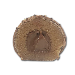 Marcipankugler med nougat og lys chokolade