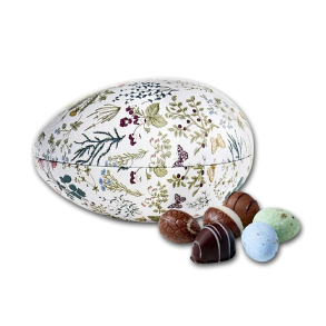 Metal P�ske�g 'Wild Flowers' med mixede �g