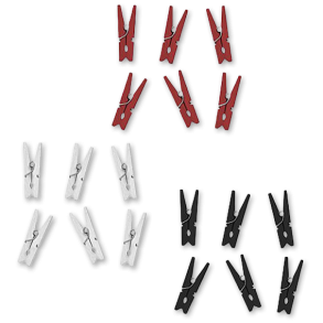 Mini Tjklemmer<br />10 stk.<br />35mm