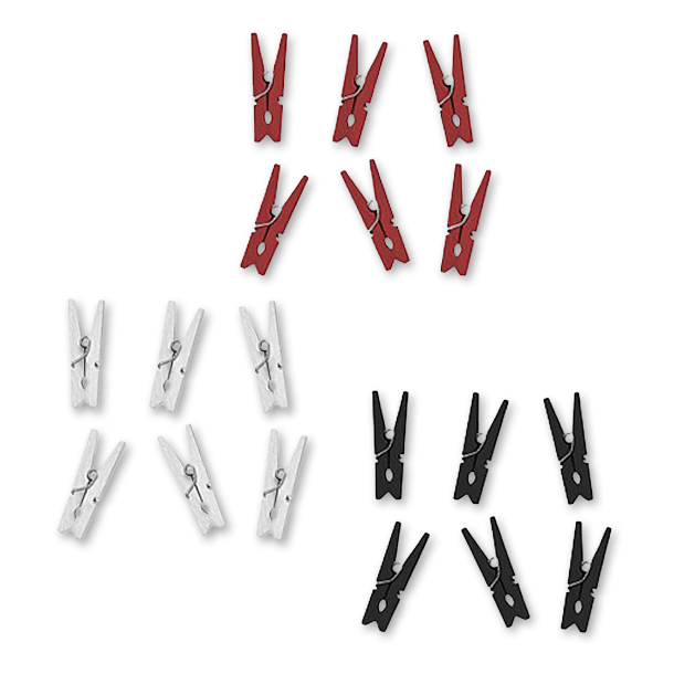 Mini Tjklemmer<br />10 stk.<br />35mm