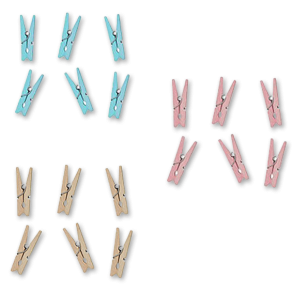 Mini Tjklemmer<br />20 stk.<br />30mm