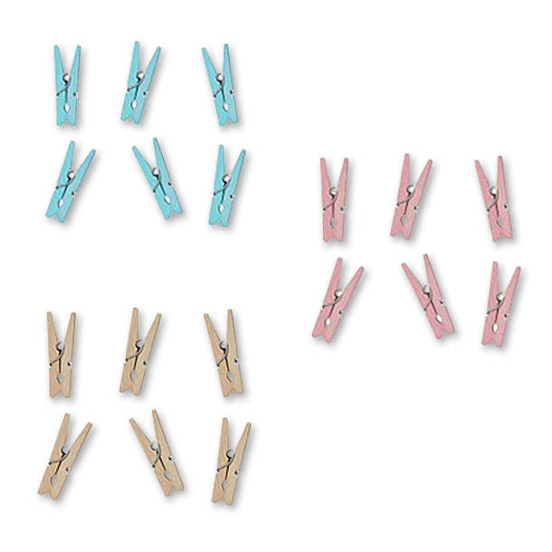 Mini Tjklemmer<br />20 stk.<br />30mm