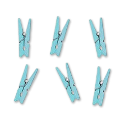 Mini Tjklemmer<br />20 stk.<br />30mm