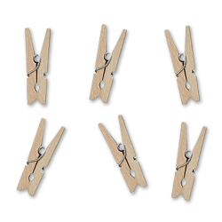 Mini Tjklemmer<br />20 stk.<br />30mm