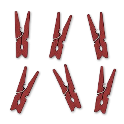 Mini Tjklemmer<br />10 stk.<br />35mm