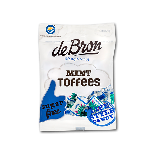 De Bron Sukkerfri Mint Toffees