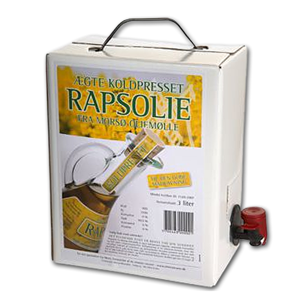 Mors Koldpresset Rapsolie 3 Liter