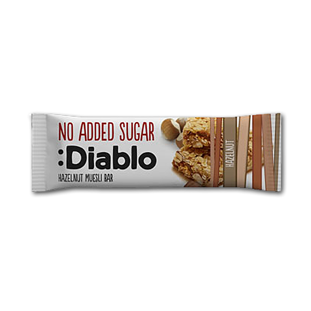 Diablo Mslibar, Hasselndder<br />Ikke tilsat sukker