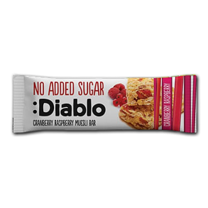 Diablo Mslibar, Tranebr og Hindbr<br />Ikke tilsat sukker