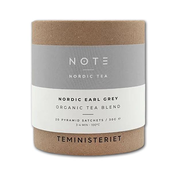 NOTE �kologiske teposer<br />Nordic Earl Grey