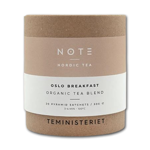 NOTE �kologiske teposer<br />Oslo Breakfast