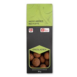 koladen Hasselndder med kaffe