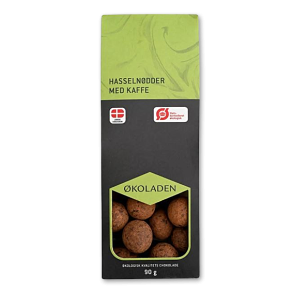 koladen Hasselndder med kaffe