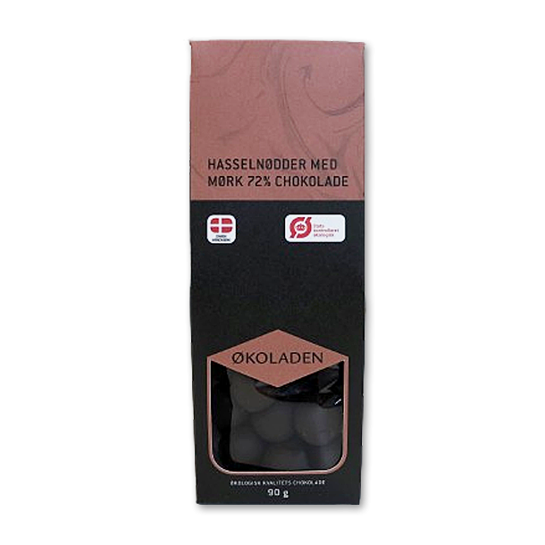 koladen Hasselndder med mrk 72% chokolade