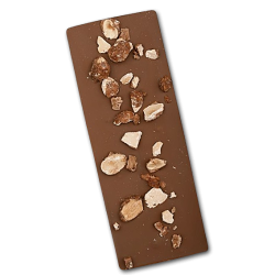 koladen mlkechokolade med Brndte mandler