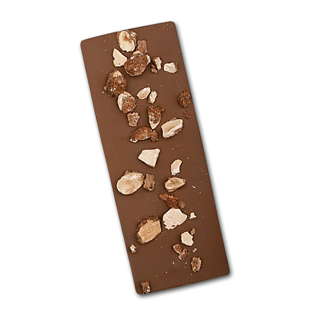 koladen mlkechokolade med Brndte mandler