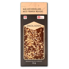 koladen Mlkechokolade med Fransk Nougat