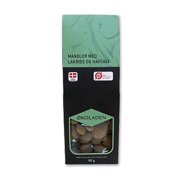 koladen Mandler med lakrids og havsalt