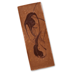 koladen mlkechokolade med Karamel og Knas