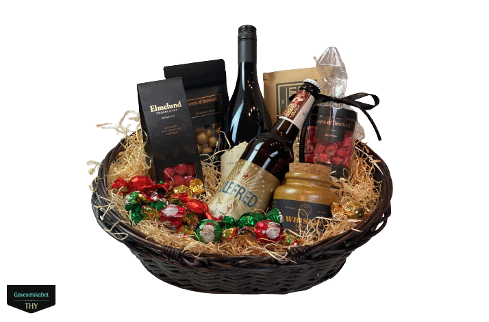 l/Vin Gavekurv 500 kr ekskl. moms