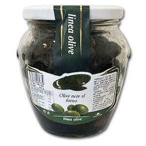 Oliven nere al forno