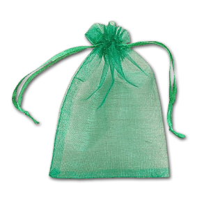 Organzaposer i Grn<br />90 x 120 mm