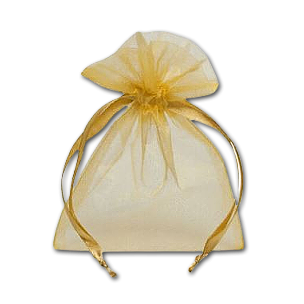Organzaposer i Guld<br />90 x 120 mm