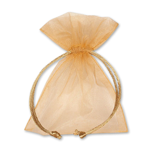 Organzaposer i Guld<br />90 x 120 mm