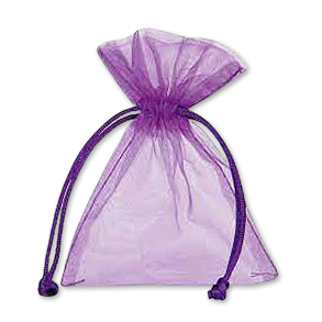 Organzaposer i Lilla<br />90 x 120 mm