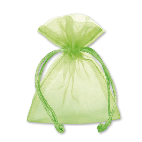 Organzaposer i Lime<br />90 x 120 mm