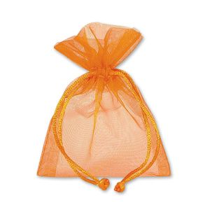 Organzaposer i Orange<br />90 x 120 mm