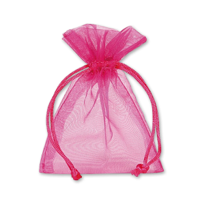 Organzaposer i Pink<br />90 x 120 mm