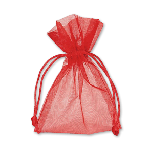 Organzaposer i Rd<br />90 x 120 mm