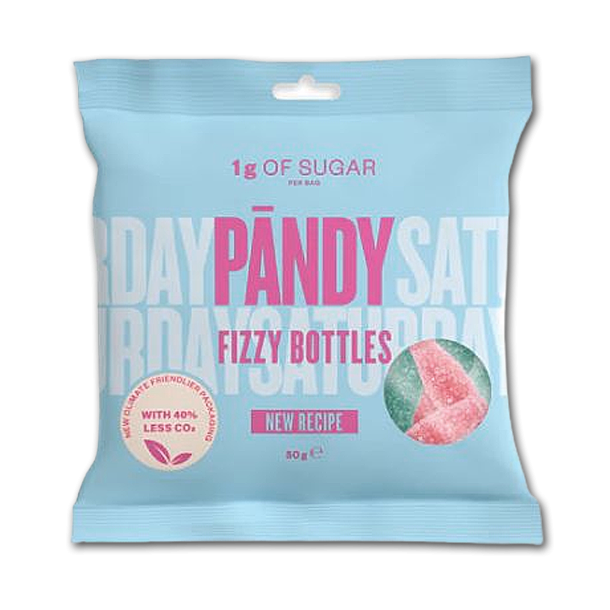 Pandy Fizzy Bottles uden tilsat sukker