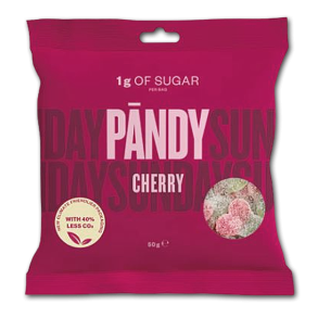 Pandy Syrlige Vingummi Kirsebr uden tilsat sukker