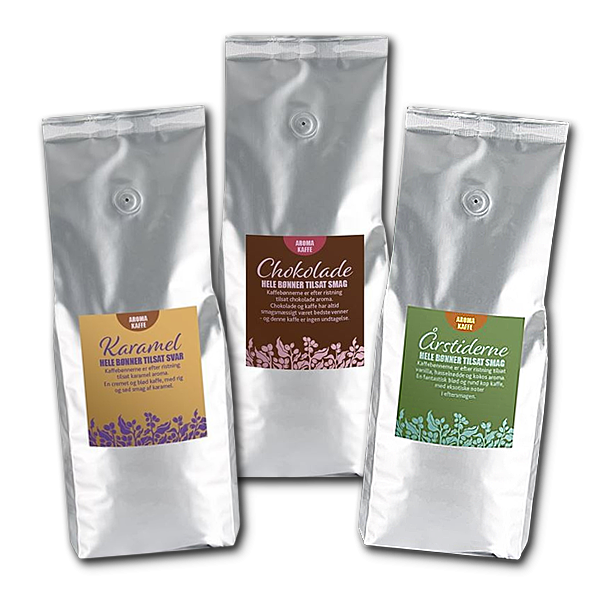 3 x 1 kg Smagskaffe efter eget valg