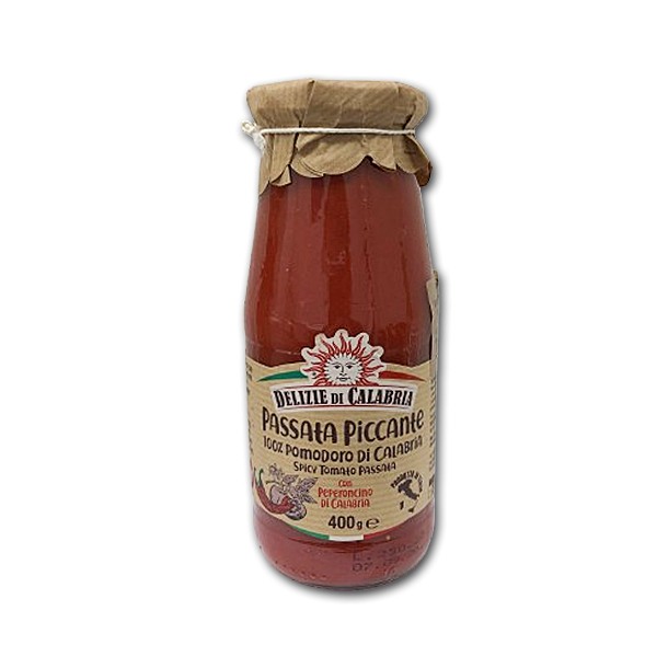 Italiensk Tomatpur&eacute; med chili 400g