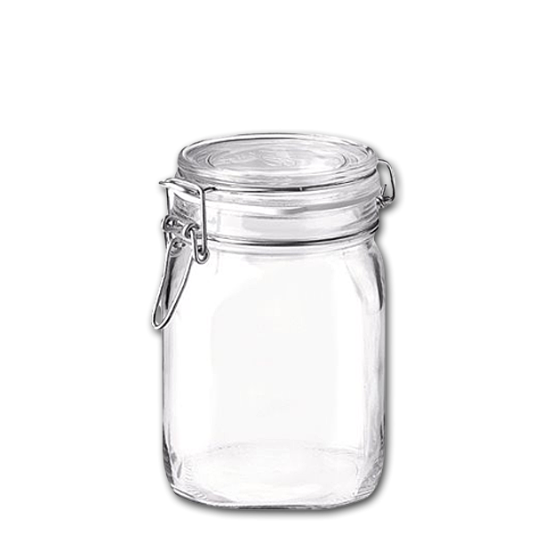 Glas m. patentlg 1 L