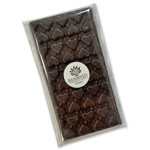 Hjerteplade Mrk Chokolade