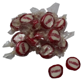 Studenter Bolsjer RD - enkeltvis indpakkede