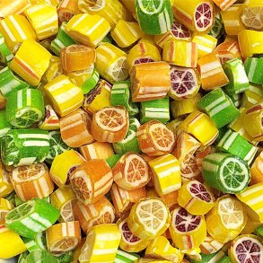 Sukkerfri Citrus Mix<br />2 kg Bulk