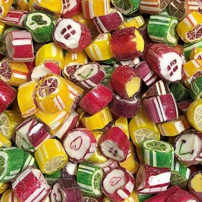 Sukkerfri Frugt Mix<br />2 kg Bulk