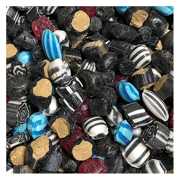 Sukkerfri Lakrids Mix<br />2 kg Bulk