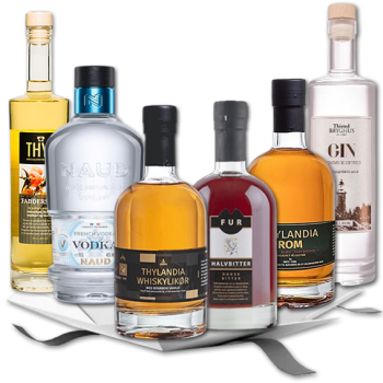 Spiritusgave 1250 kr ekskl. moms