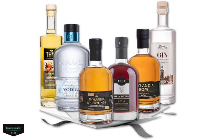 Spiritusgave 1250 kr ekskl. moms