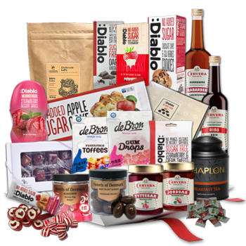 Sukkerfri gave 1000 kr ekskl. moms