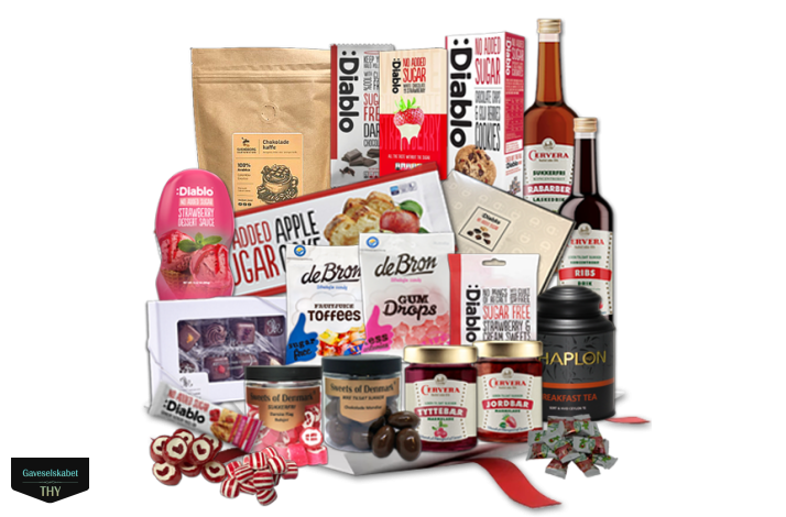 Sukkerfri gave 1000 kr ekskl. moms