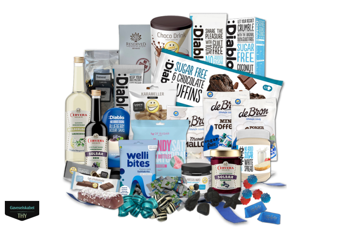 Sukkerfri gave 800 kr ekskl. moms