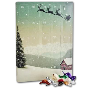 Julekalender med Blandet slik